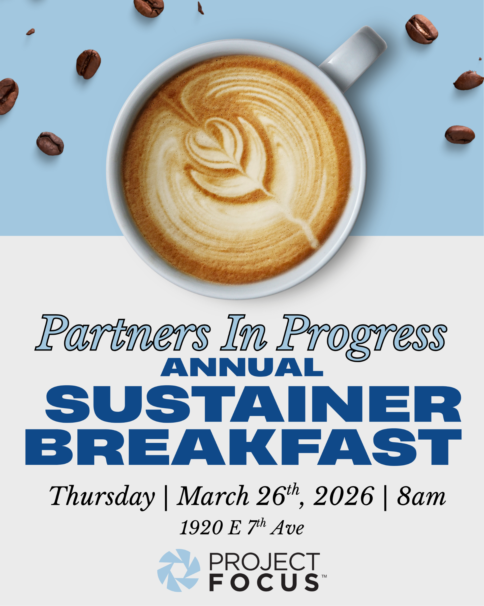 3rd Annual Partners in Progress Fundraising Breakfast - Project Focus